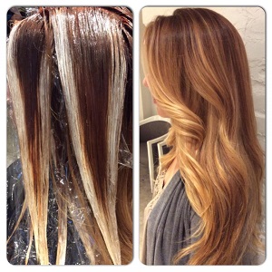 Balayage photo